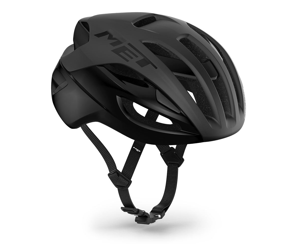 Casque Route MET RIVALE MIPS Noir Mat Glossy