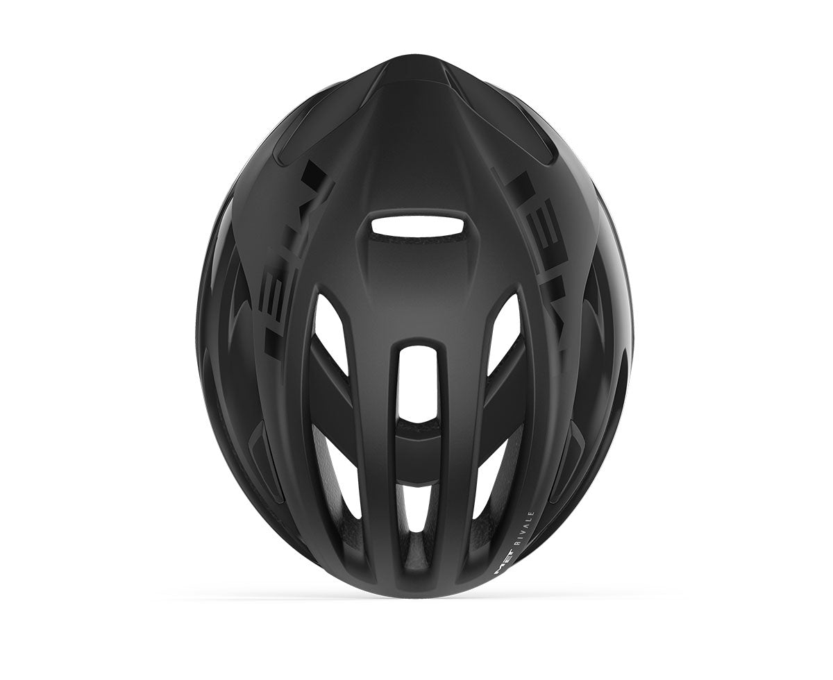 Casque Route MET RIVALE MIPS Noir Mat Glossy