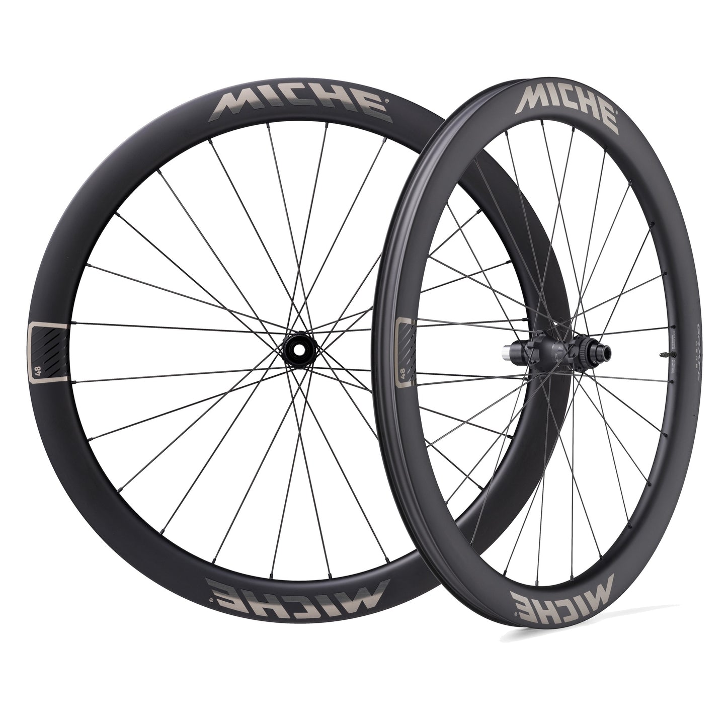 Paire de Roues MICHE GRAFF AERO 48 Tubeless Ready (Center Lock)
