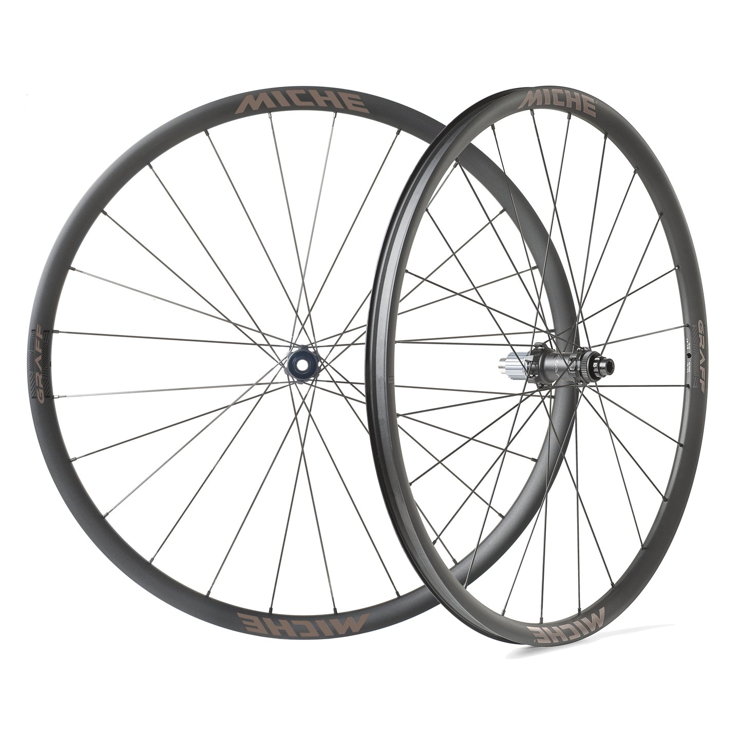 Paire de Roues MICHE GRAFF Tubeless Ready (Center Lock)