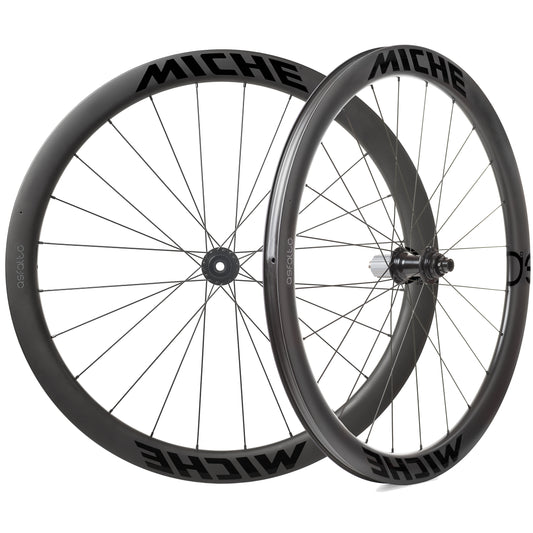 Paire de Roues MICHE ASFALTO 45 Tubeless Ready (Center Lock)