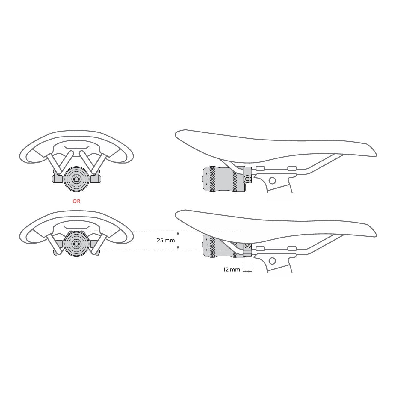 Luz Trasera LEZYNE SADDLE Ai ALERT 250
