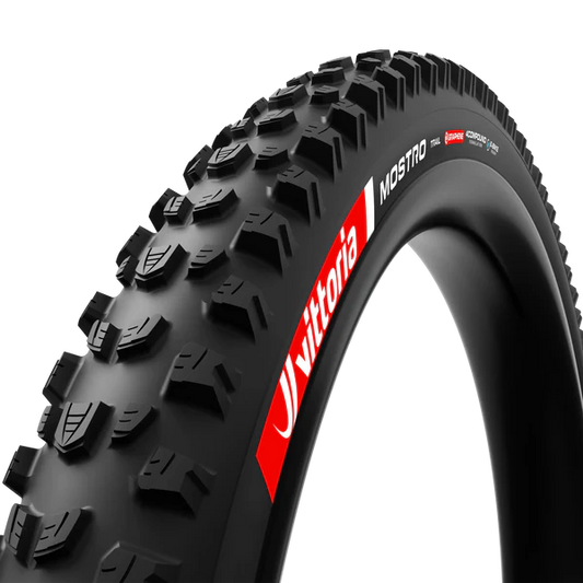 Pneu VITTORIA MOSTRO TRAIL 27.5x2.40 4C Graphene 2.0 Tubeless Ready Souple Noir