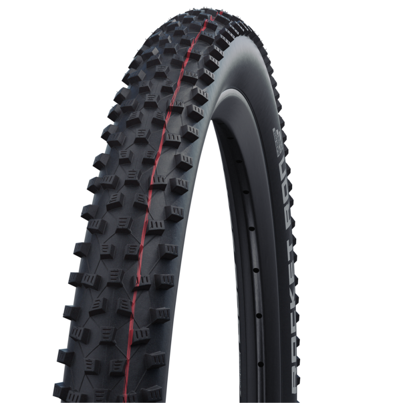 Dæk SCHWALBE ROCKET RON 29x2.35 ADDIX SPEED SUPERRACE Tubeless Ready Folde Sort