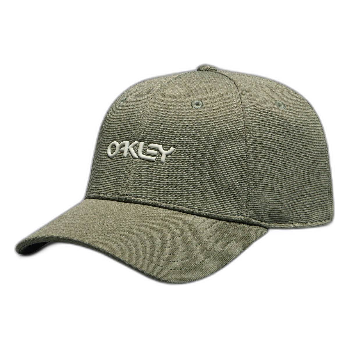 OAKLEY 6 PANEL STRETCH METALLIC Cap Khaki