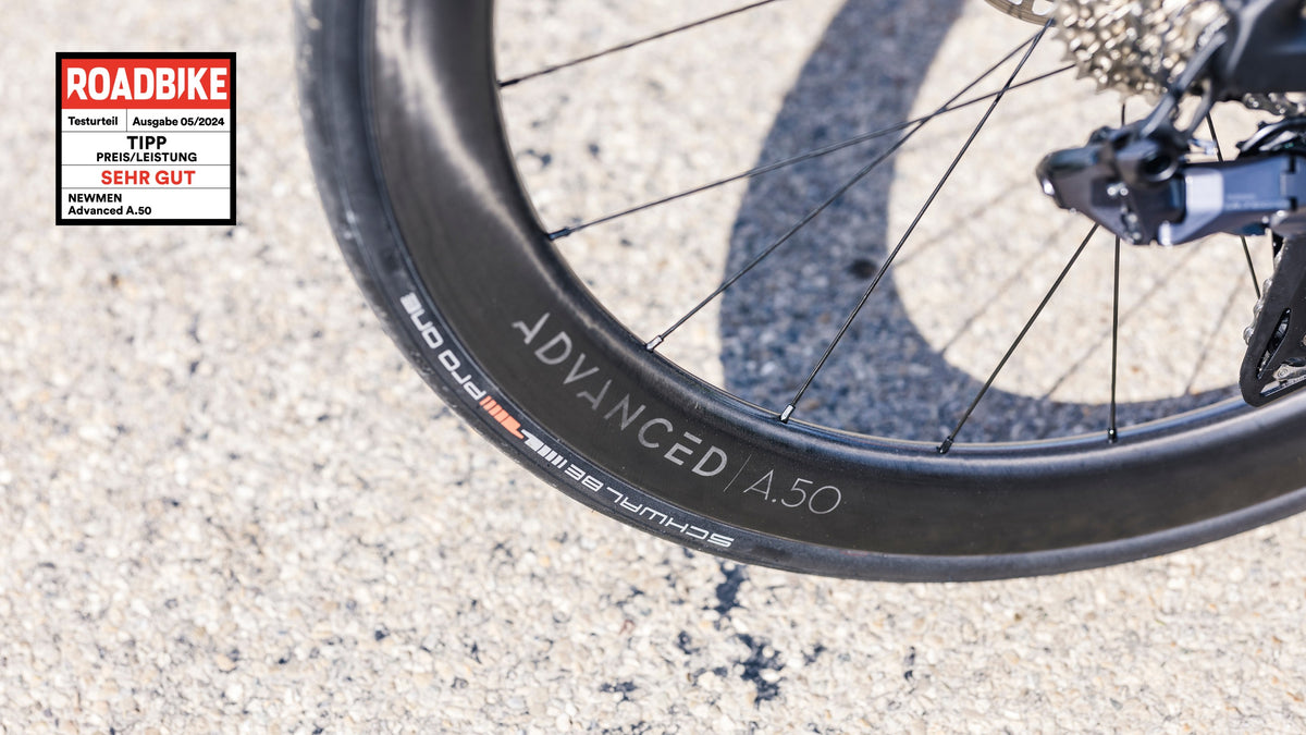 Para kół NEWMEN ADVANCED A.50 Tubeless Ready (Center Lock)