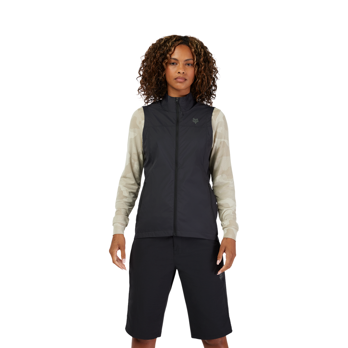 FOX RANGER WIND Damen-Weste Schwarz 2026 – Ansicht 4