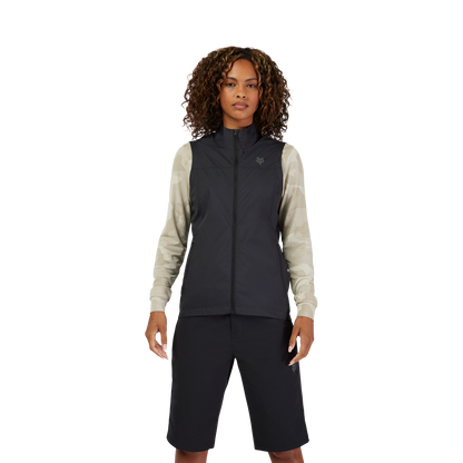FOX RANGER WIND Women's Black Sleeveless Vest 2026 - view 4