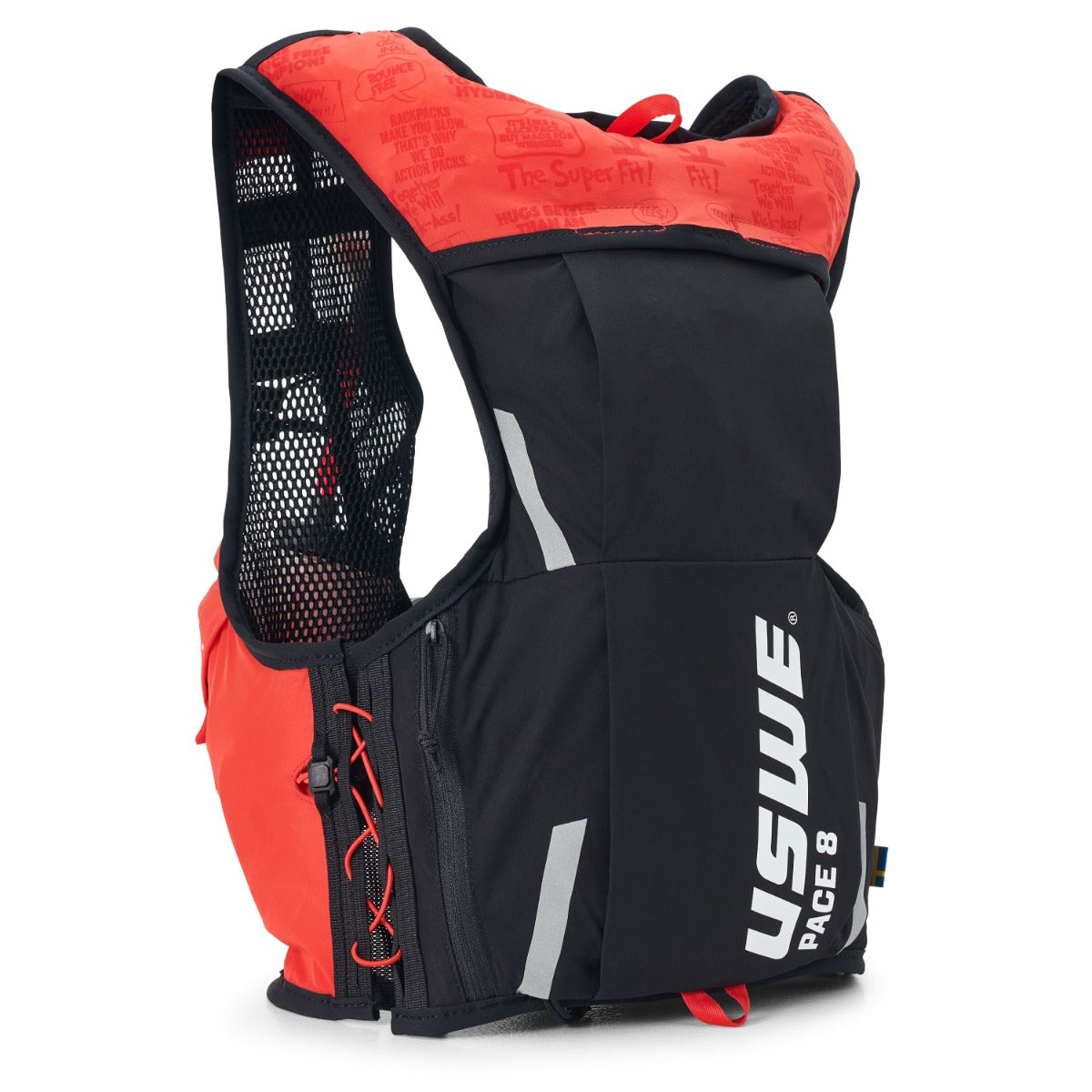 Veste d'Hydratation USWE PACE 8 L Rouge
