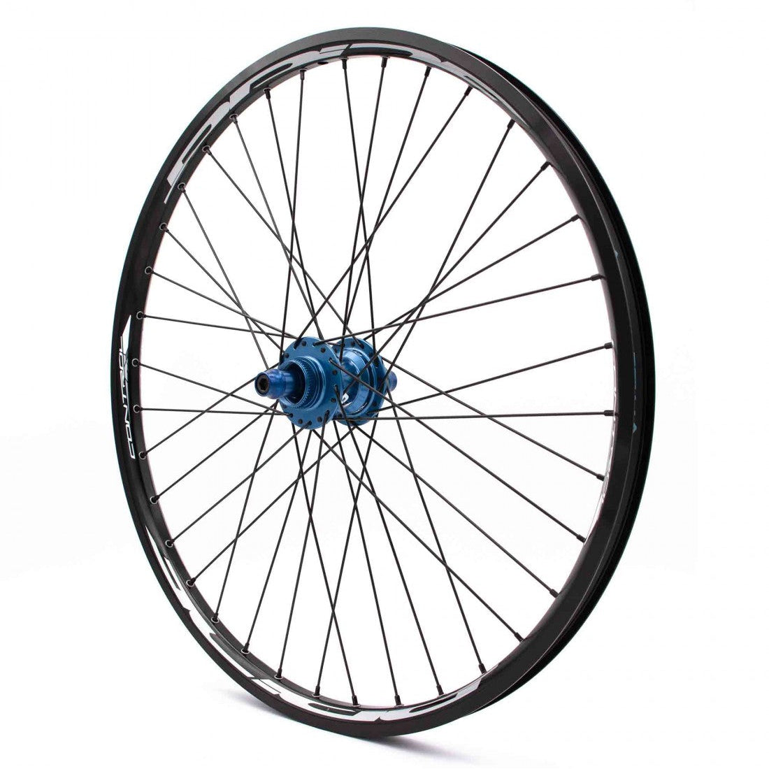 Paire de Roues PRIDE 24" (507mm) Control V1 V-Brake/Disc Axes 20/10mm Bleu