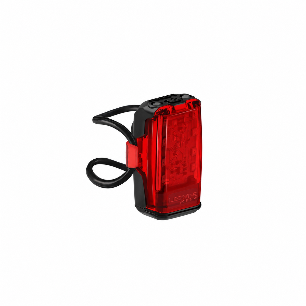 LEZYNE KTV+ DRIVE must tagatuli — tootevaade valgel taustal