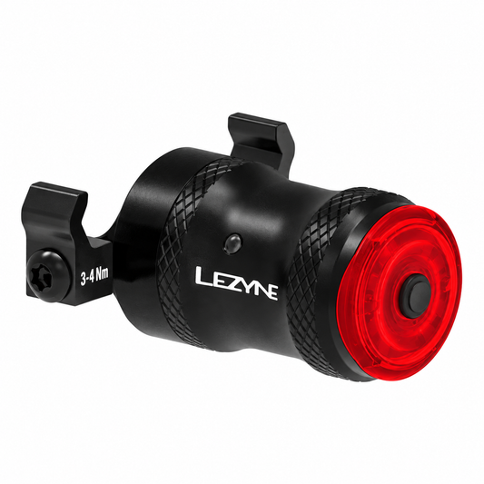 LEZYNE SADDLE Ai ALERT 250 rear light — product view on a white background