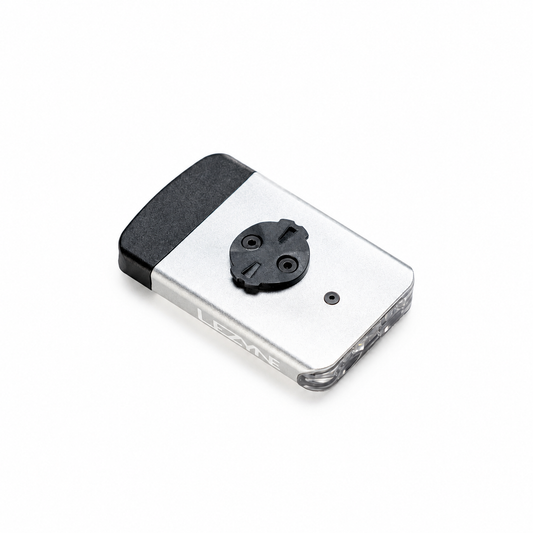 LEZYNE ROAD DRIVE 500 silver front light — product view on a white background