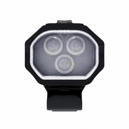 Luce anteriore LEZYNE KTV DRIVE PRO 300+ nera — vista aggiuntiva