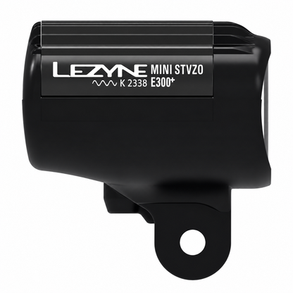 LEZYNE E-BIKE E-MINI STVZO E300+ -etuvalo, musta — lisäkuva