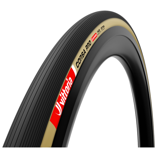 Padanga VITTORIA CORSA PRO Graphene G2.0 700c, su kamera, smėlio spalvos
