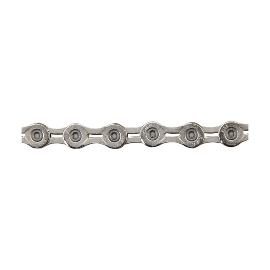 KMC X11EL 11-speed chain, silver — product photo on a white background