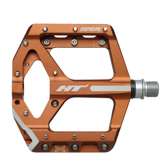 HT COMPONENTS ANS10 SUPREME Root Beer Flat Pedals