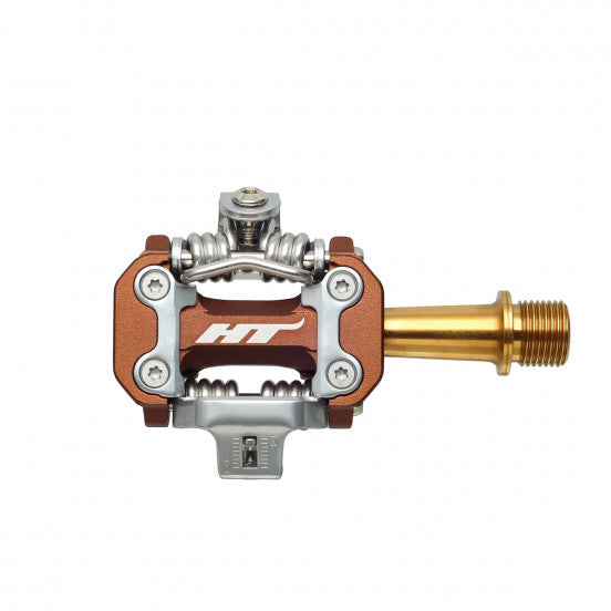 Pedale HT COMPONENTS M2 Titan Bronze