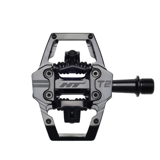 Pédales HT COMPONENTS EDNURO T2 Noir Stealth