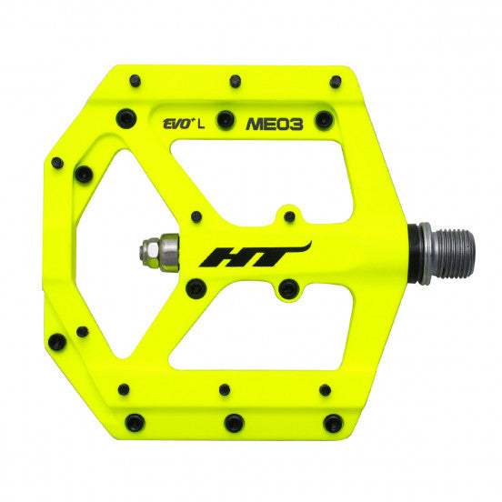 Platformpedalen HT COMPONENTS EVO+ MAG ME03 Geel