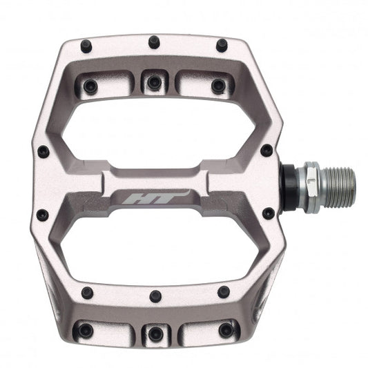 HT COMPONENTS SPIDER AF03 Flat Pedals Γκρι