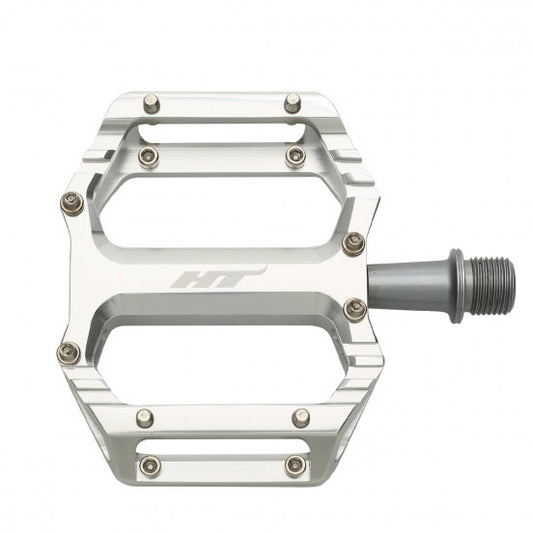 Plattformpedale BMX HT COMPONENTS AR09SX Silber