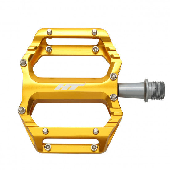 Platta BMX-Pedaler HT COMPONENTS AR09SX Guld