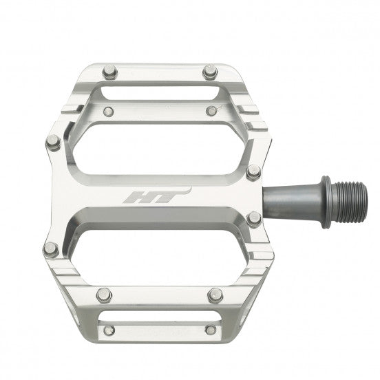 Plattpedaler HT COMPONENTS AR09 Silver