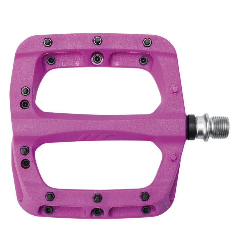 Pedales Planos HT COMPONENTS NANO-P PA03A Violeta