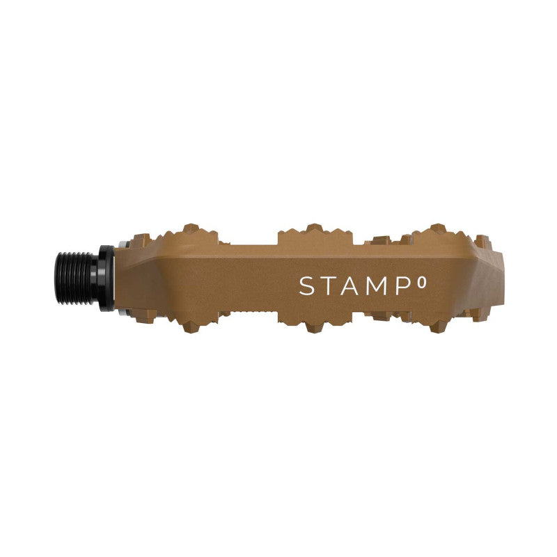 Platta pedaler CRANKBROTHERS STAMP 0 Small Brun