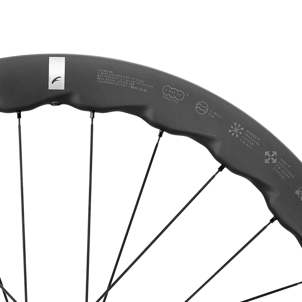 Paire de Roues FULCRUM SHARQ GR Tubeless Ready (Center Lock)