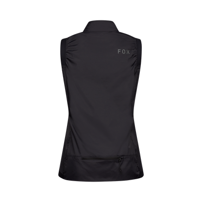 FOX RANGER WIND Women's Black Sleeveless Vest 2026 - view 2