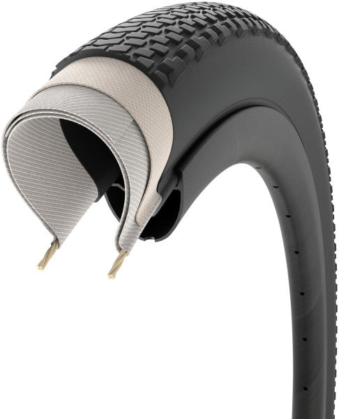 Plášť PIRELLI CINTURATO GRAVEL H Performance Techwall 700c Tubeless Ready černý