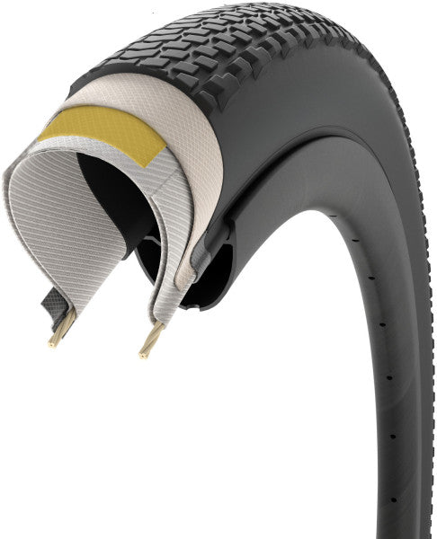 Dæk PIRELLI CINTURATO GRAVEL H High Performance Prowall 700c Tubeless Ready Retro