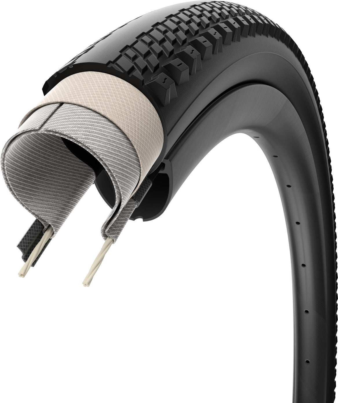 Dæk PIRELLI CINTURATO GRAVEL RH Performance Techwall 700c Tubeless Ready Sort