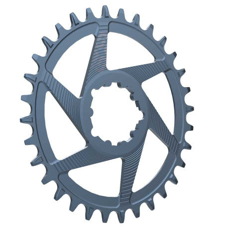 Einfach-Kettenblatt E-THIRTEEN HELIX RACE 11/12V Direct Mount SRAM Boost Offset 3mm Grau