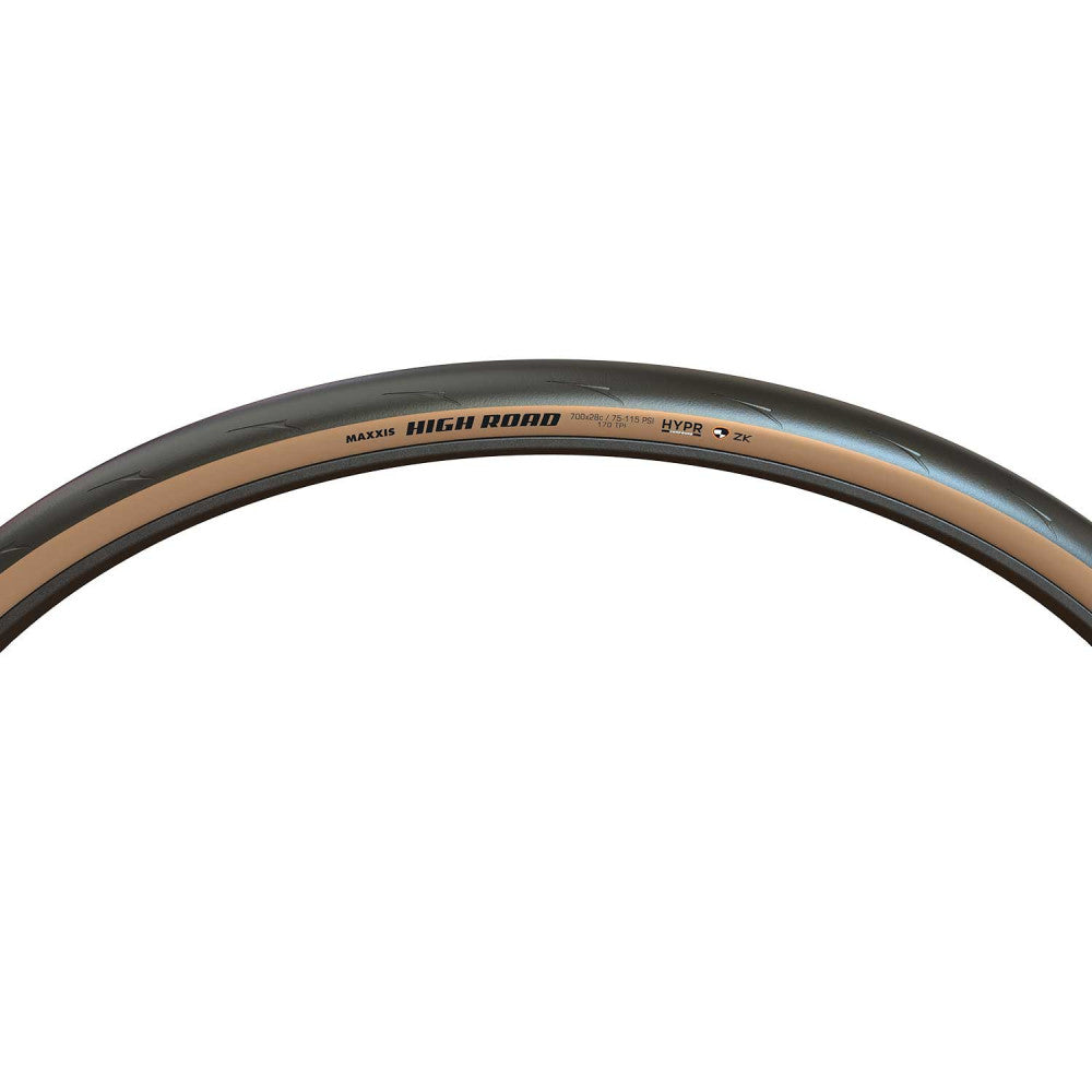 Pneu MAXXIS HIGH ROAD Gen2 700x25c TubeType Souple Marron