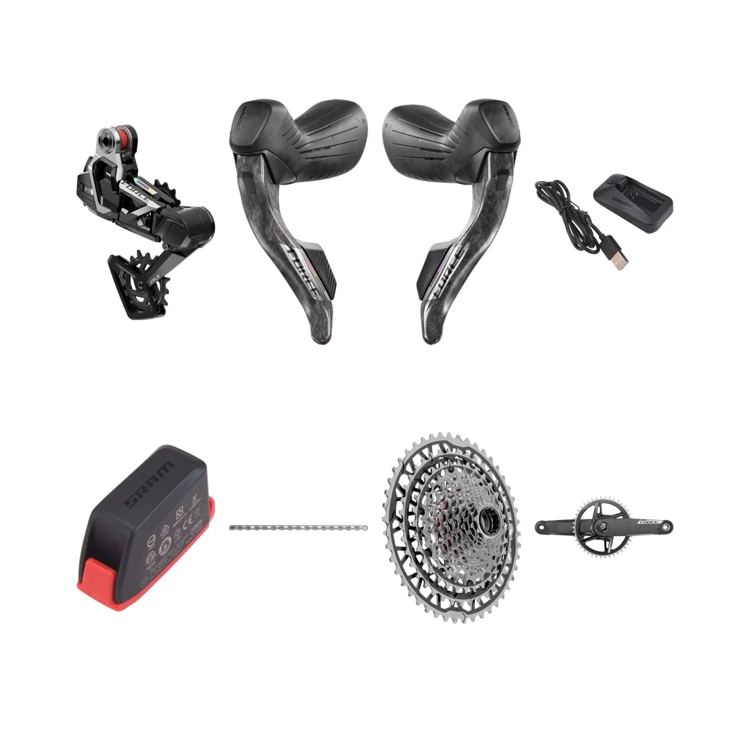 Gruppo SRAM FORCE AXS XPLR E1 1x13V Misuratore di Potenza