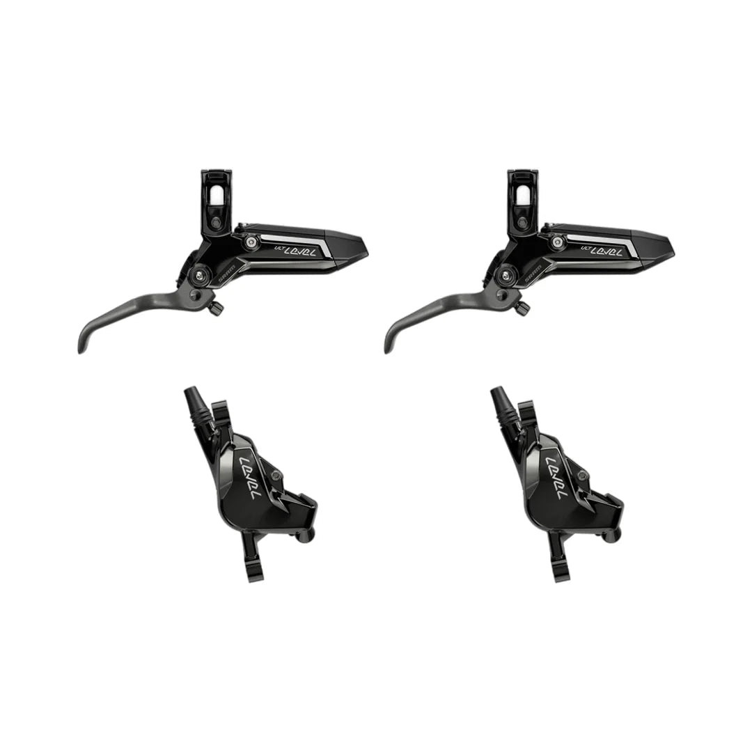 SRAM LEVEL ULTIMATE STEALTH 2-mäntäinen jarrupari Musta