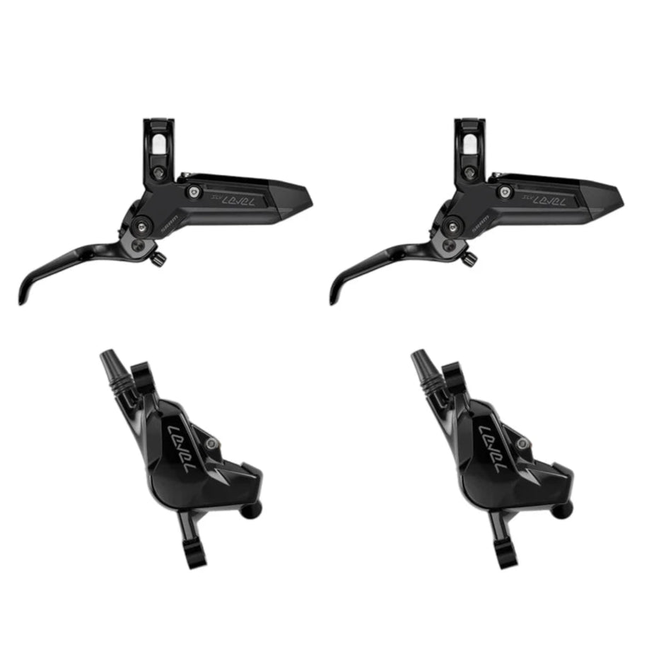 Bremsesæt SRAM LEVEL SILVER STEALTH 2 stempler Sort