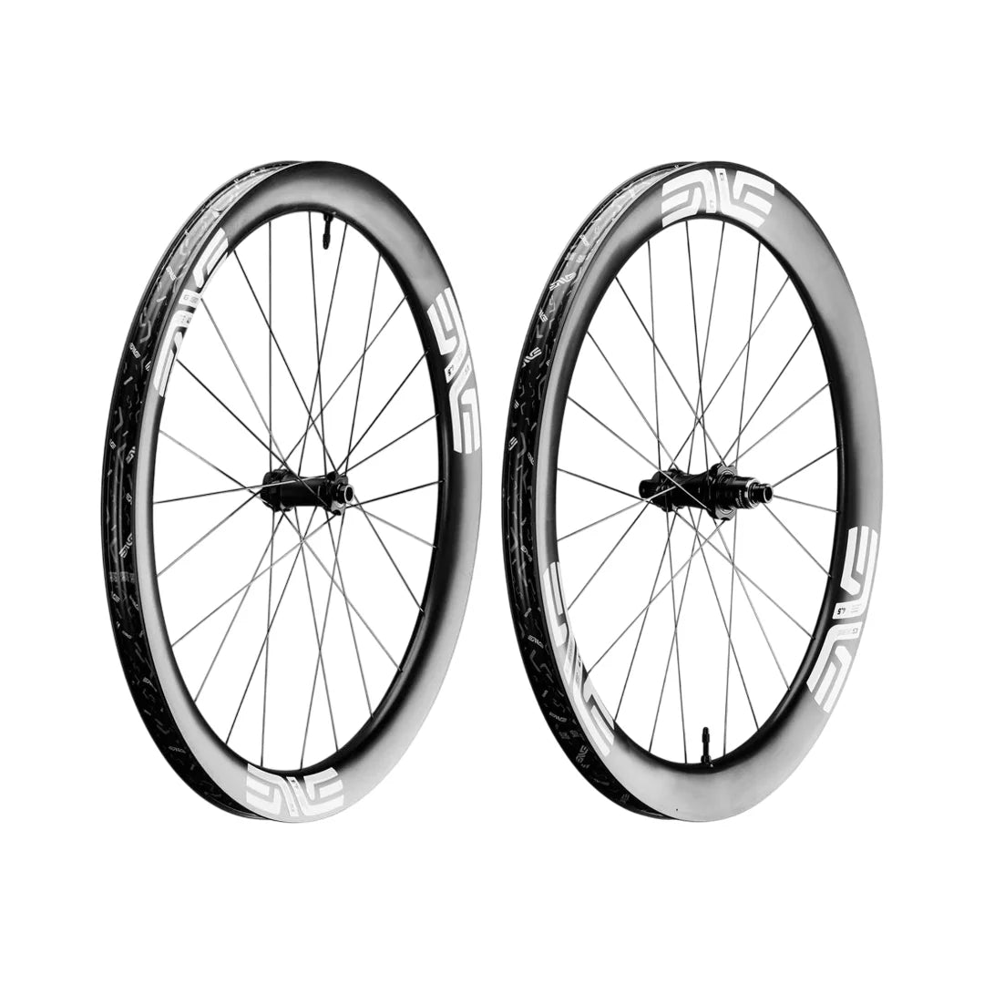Coppia di Ruote ENVE G SES 4.5 Tubeless Ready (Center Lock) Nero/Bianco