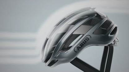 Kask szosowy ABUS AIRBREAKER 2.0 Shiny Biały