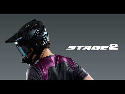 MTB-hjälm TROY LEE DESIGNS STAGE 2 STEALTH Svart