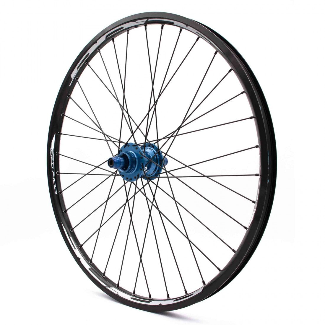Paire de Roues PRIDE 24" (507mm) Control V1 Disc Axes 20/10mm Bleu