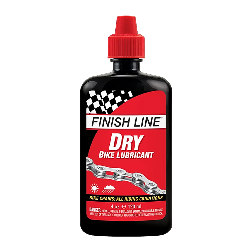 Kettingsmeermiddel FINISH LINE DRY LUBE Teflon - Alle Omstandigheden (120 ml)