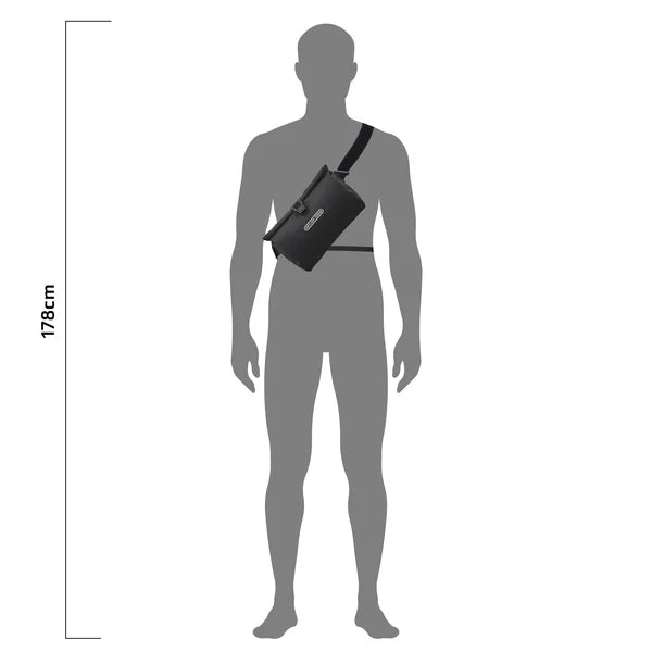 Sacoche de Guidon ORTLIEB VELO SLING FLEX 2.5 L Noir