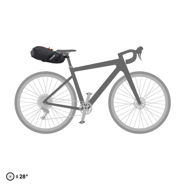 Sadeltaske ORTLIEB SEAT PACK QR 7.5 L Sort