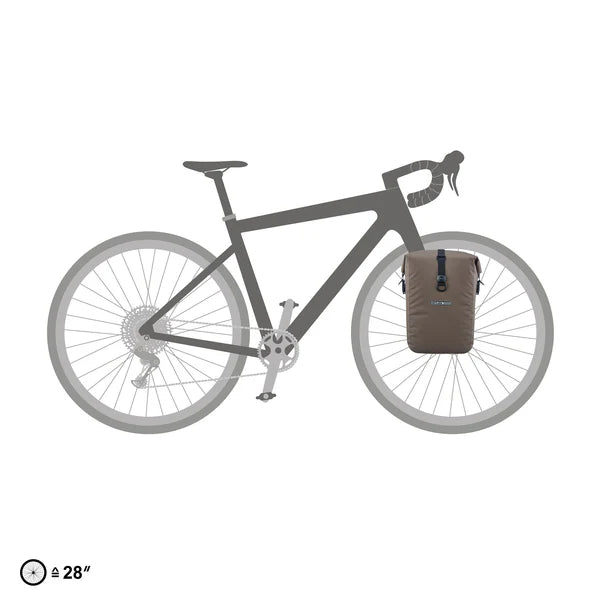 Sacoche de Porte-Bagages ORTLIEB GRAVEL PACK QL 2.2 14.5 L Beige