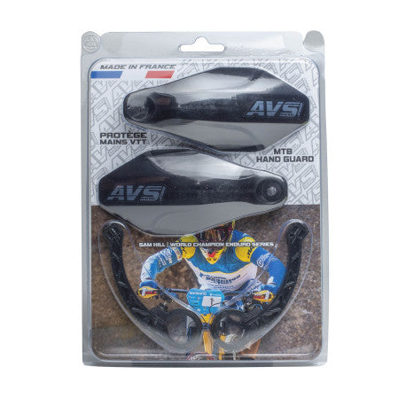 AVS BASIC Hand Guards Plastic Bracket Black